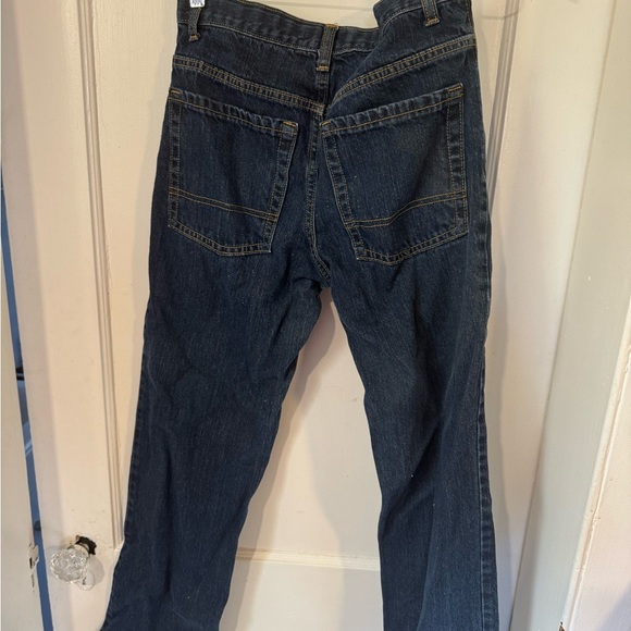 Old Navy Blue Straight Leg Jeans - Picture 4 of 7